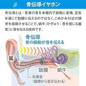 オーム電機AudioComm 集音器つき骨伝導イヤホン 骨 振動 耳を塞がない ヘッドホン ワイヤレス マイクつき スマホ通話 自動ペアリング Bluetooth5.0 無線 HP-BC500N 03 Amazon.co.jp: オーム電機AudioComm 集音器つき骨伝導イヤホン